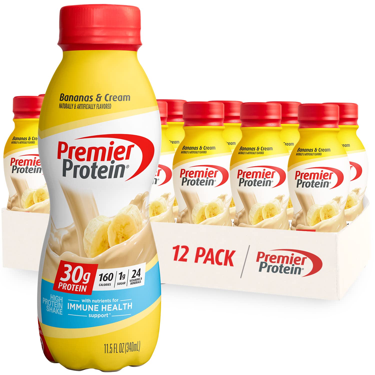 Low Carb Protein Shake by Atkins - 15g Protein, 11 Fl Oz Bottles (Pack of 12), Keto Friendly
