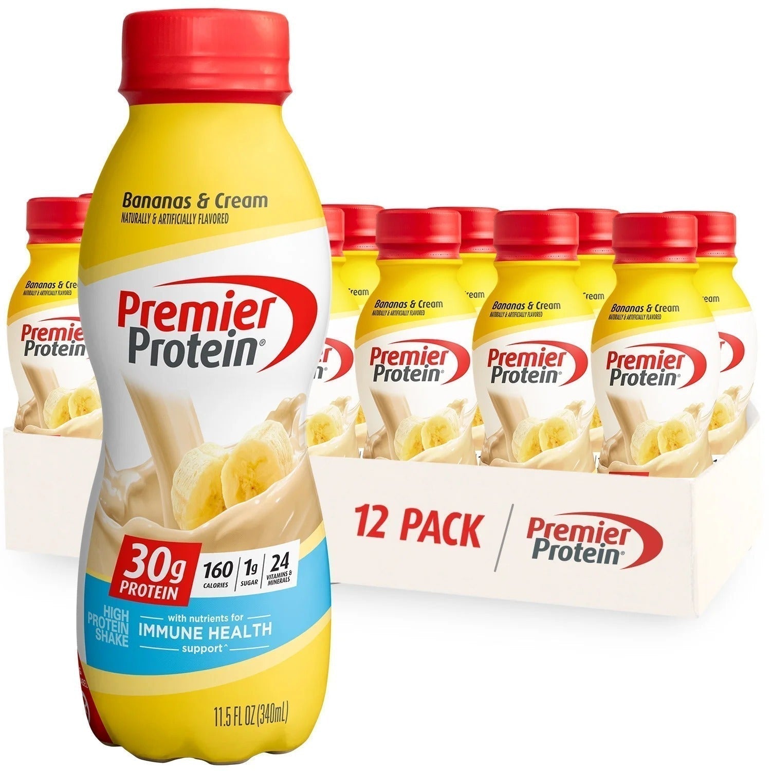 Low Carb Protein Shake by Atkins - 15g Protein, 11 Fl Oz Bottles (Pack of 12), Keto Friendly