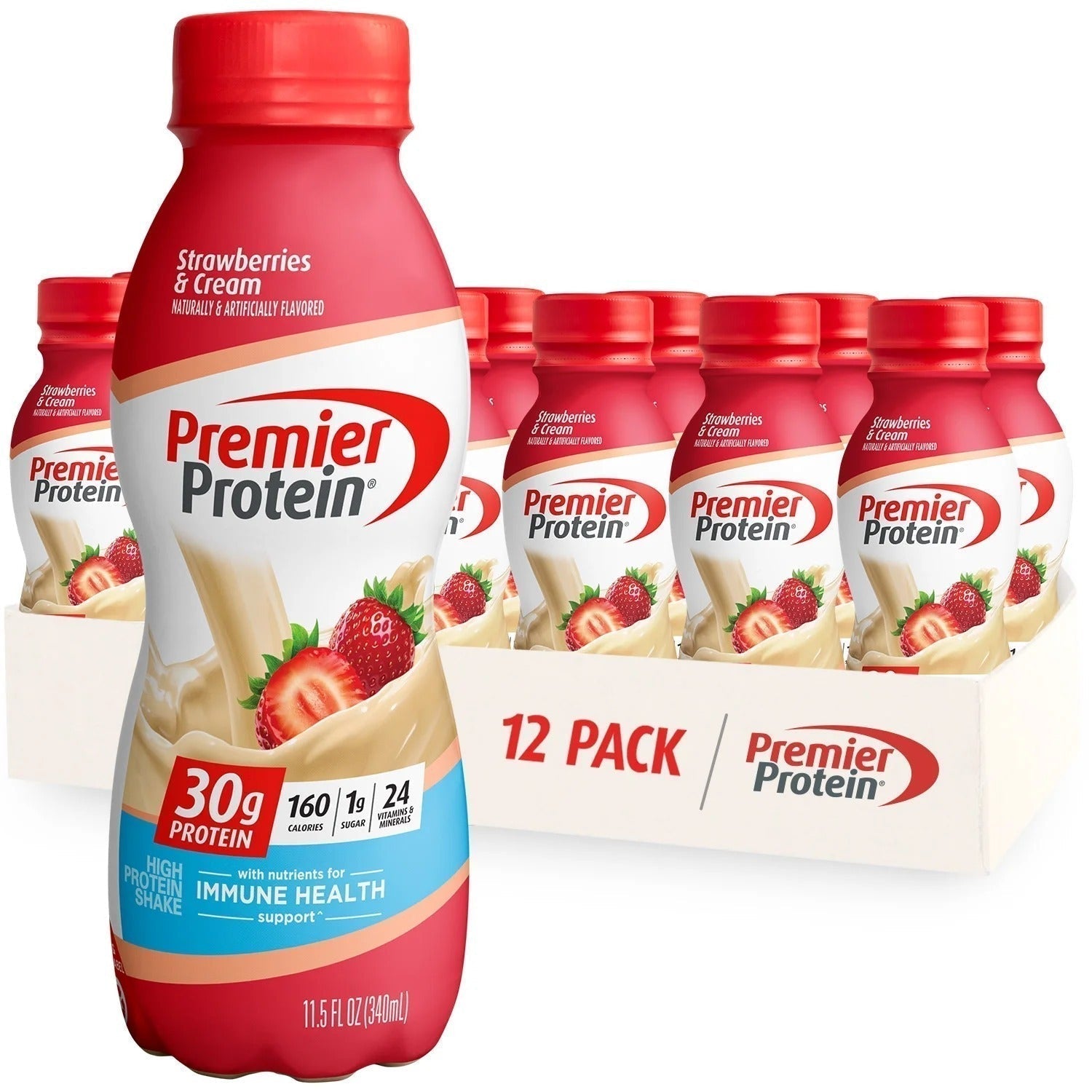 Low Carb Protein Shake by Atkins - 15g Protein, 11 Fl Oz Bottles (Pack of 12), Keto Friendly